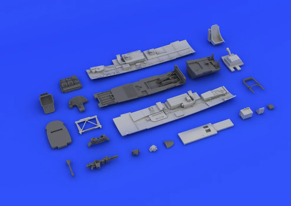 Bf 110G-2 cockpit 1:72