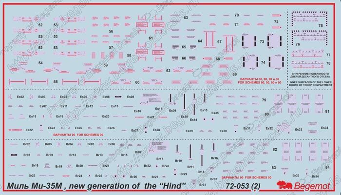 Mil Mi-35M new generation of the "Hind" 1:72