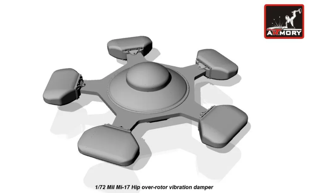 Mil Mi-17 Hip rotor vibration damper 1:72