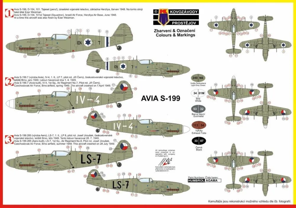 AVIA S-199 with oil cooler 1:72