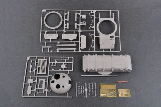 T-62 Mod.1975 with KMT-6 Mine Plow 1:35