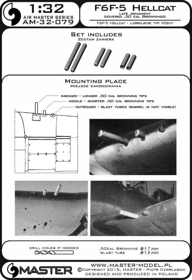 F6F-5 Hellcat - late armament 1:32