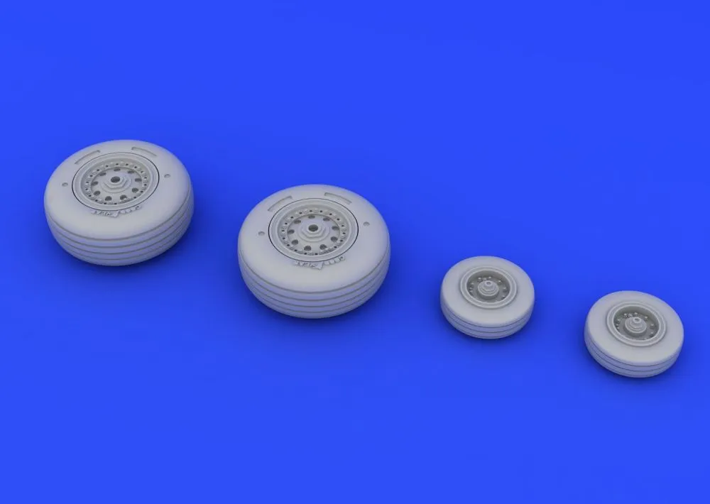 F-4J wheels für Academy 1:72