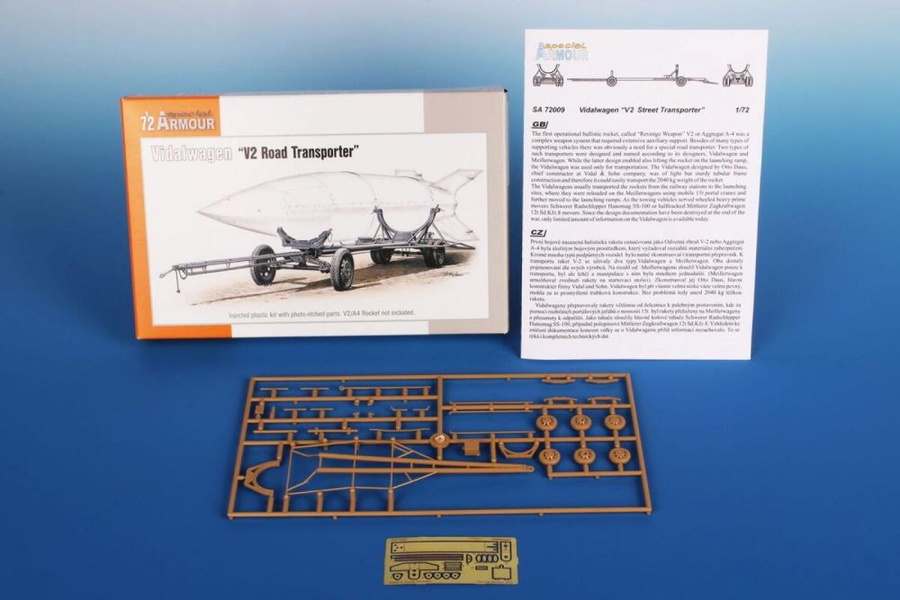 Vidalwagen - A4/ V2 Transporter 1:72