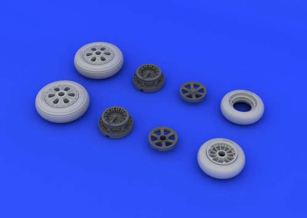 F-86F wheels for Hasegawa 1:48