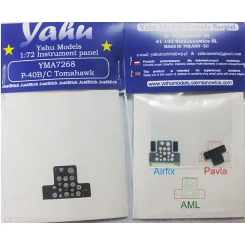 P-40B/C Tomahawk - JustStick 1:72
