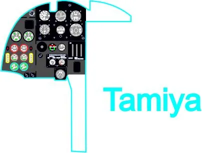 Mosquito Nf.II & FB.VI - Instument panel 1:48