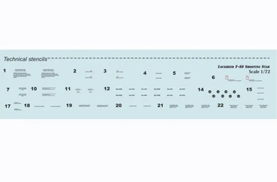 F-80 Shooting Star 1:72