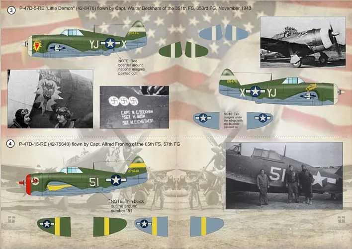 P-47D Thunderbolt "Aces Part.1" 1:72