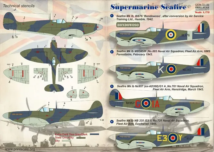 Supermarine Seafire 1:72