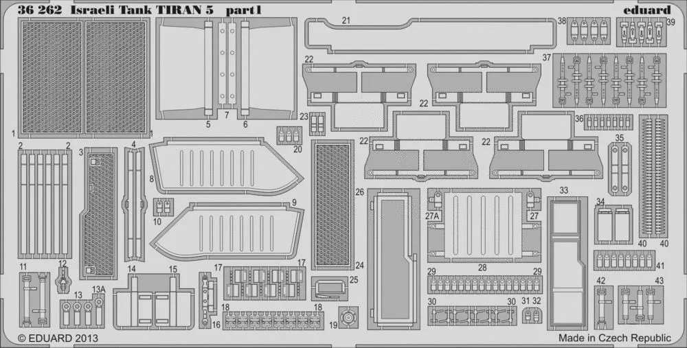 TIRAN 5 P.E. for Tamiya 1:35