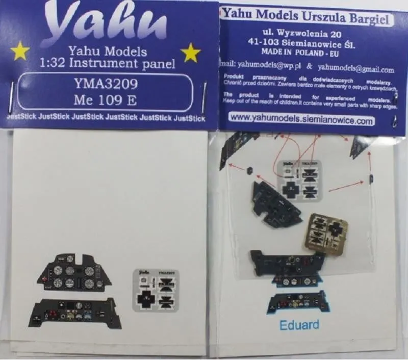 Bf 109E - JustStick 1:32