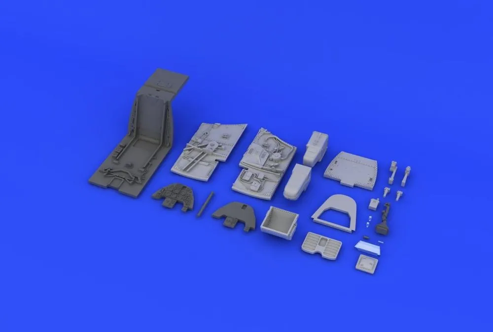 Bf 109G cockpit for Eduard 1:48