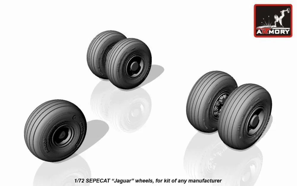 SEPECAT Jaguar wheels 1:72