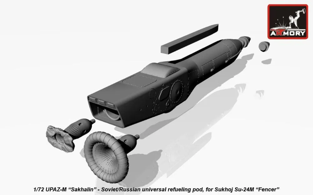Su-24M refueling pod UPAZ-M - Sakhalin 1:72