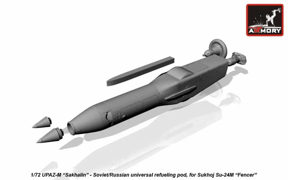 Su-24M refueling pod UPAZ-M - Sakhalin 1:72