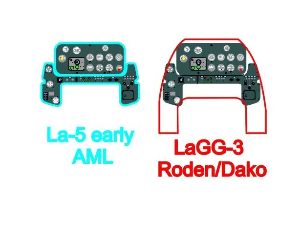 LaGG-3 & La-5 early - JastStick 1:72