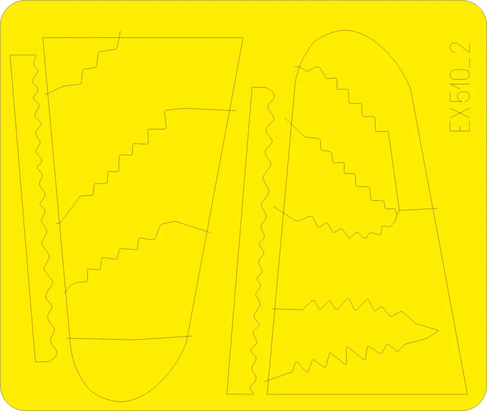 Bf 109G camo scheme mask - Erla 1:48