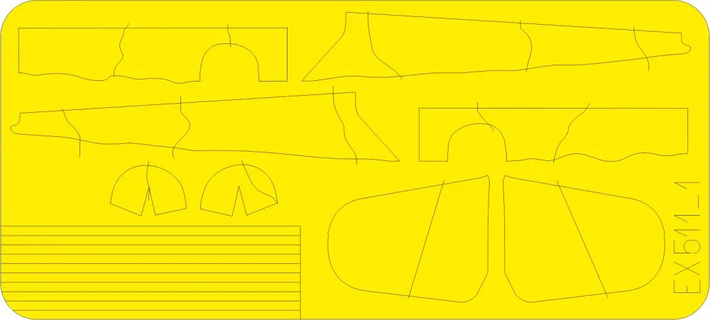 Bf 109G camo scheme mask - WNF 1:48