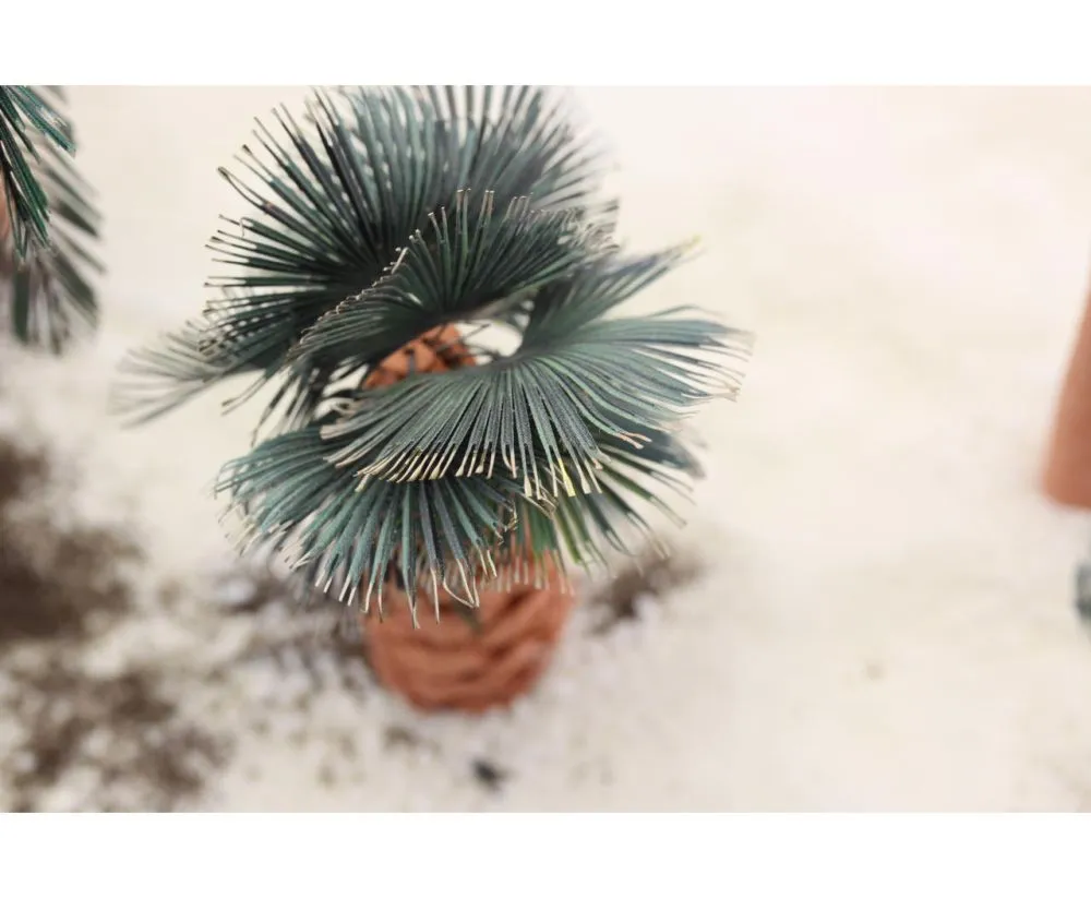 Leaves Palm Washington Filifera colour 1:35