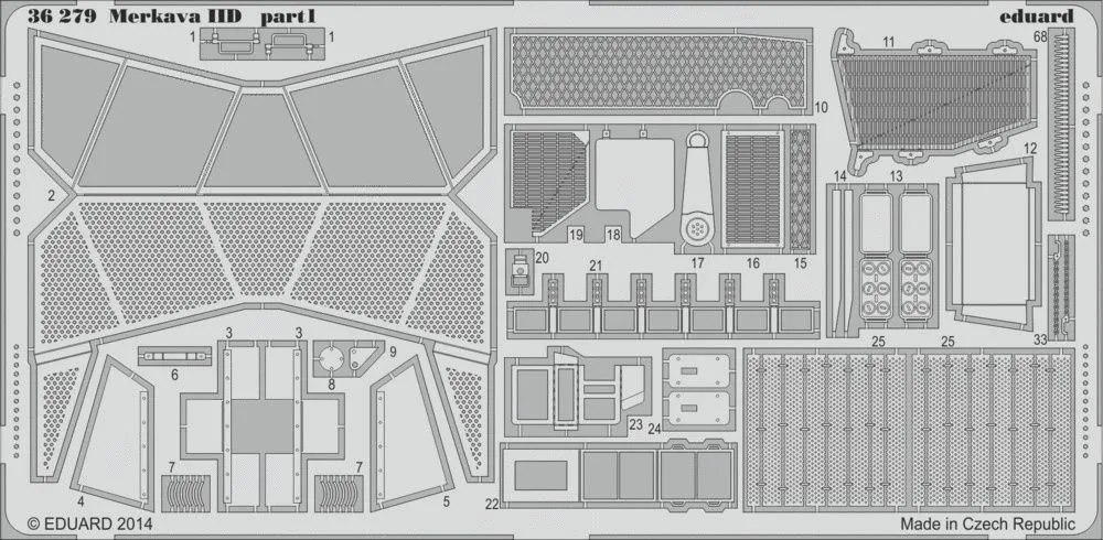 Merkava IID P.E. für Academy 1:35