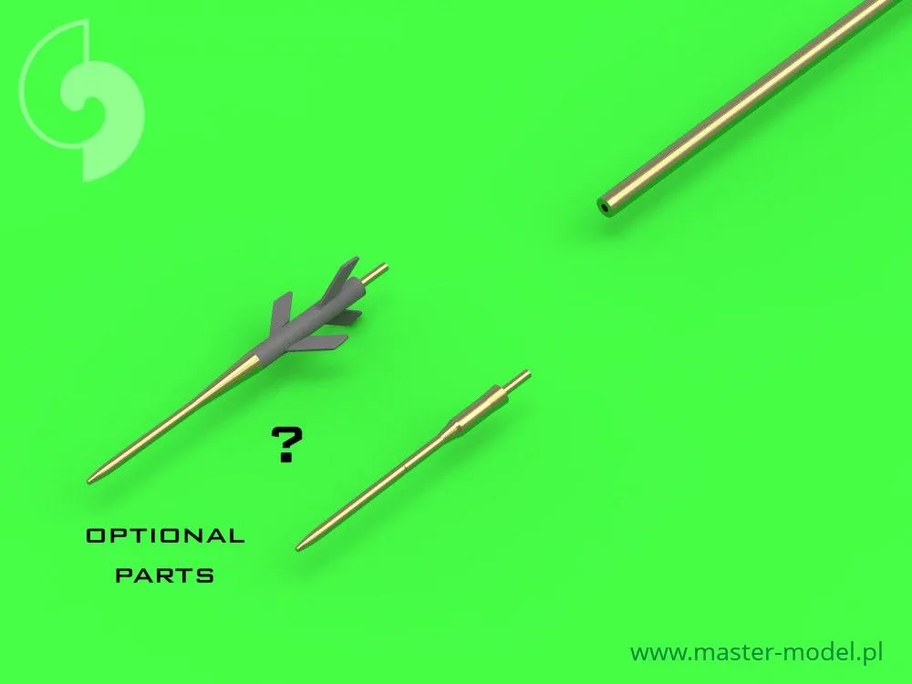 Su-9 / Su-11 - Pitot Tubes and missile rails heads 1:48