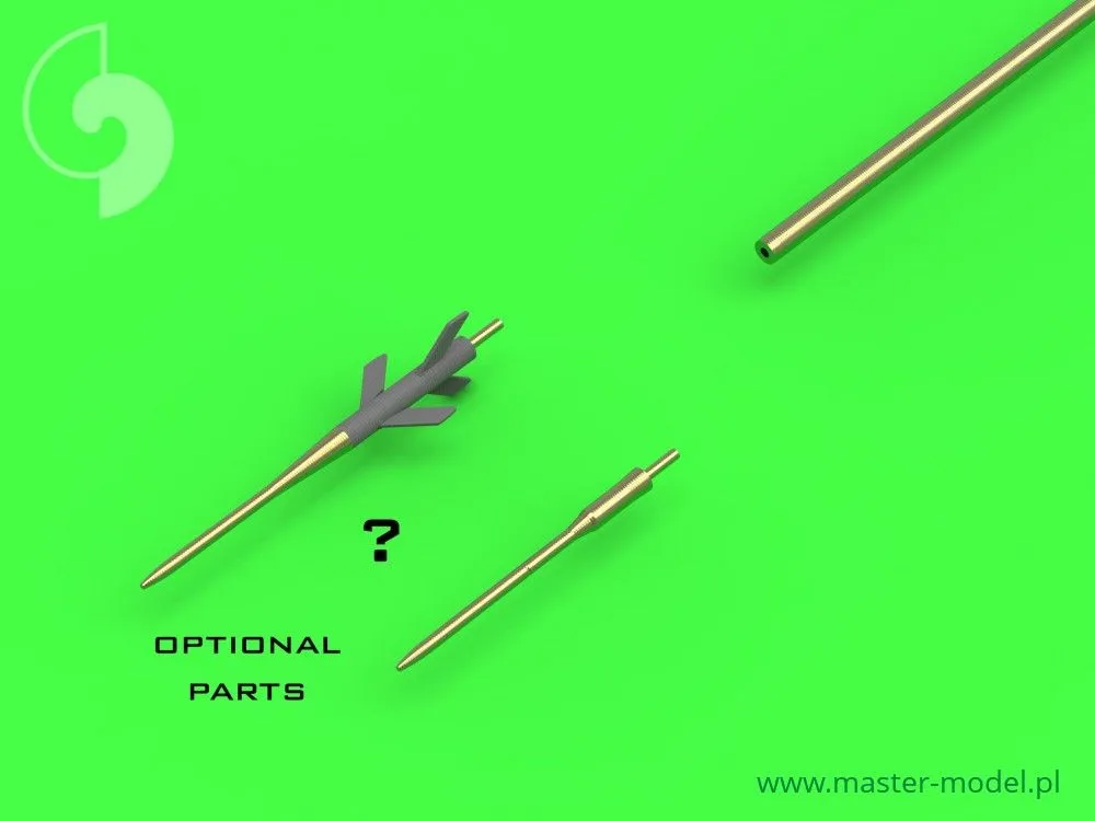 Su-9 / Su-11 - Pitot Tubes and missile rails heads 1:72