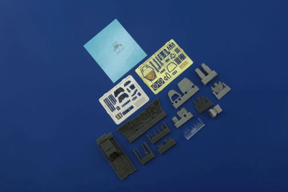 Bf 109G-5 cockpit for Eduard 1:48