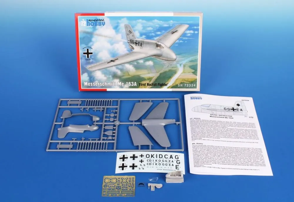 Messerschmitt Me 163A 1:72