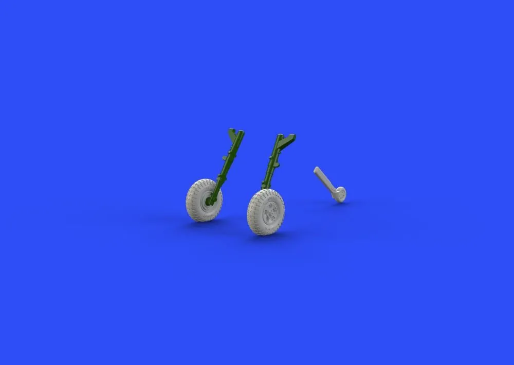 Spitfire Mk.IX wheels 5 spoke, w/pattern 1:72