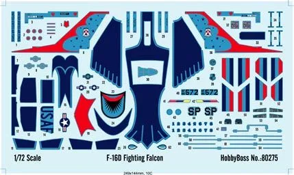 F-16D Fighting Falcon 1:72