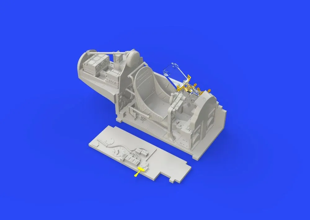 P-38F cockpit for Academy 1:48