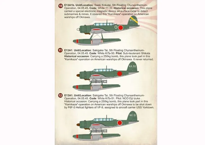 Aichi E13A Type 0 Jake 1:72