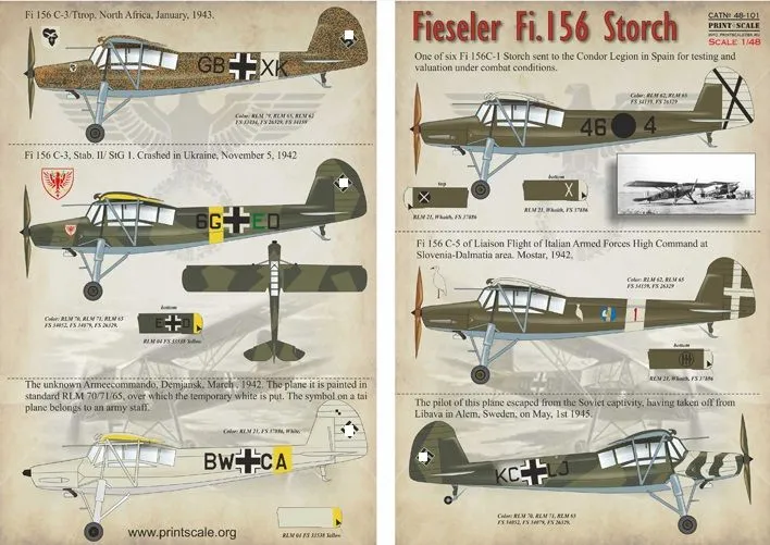 Fieseler Fi.156 Storch 1:48