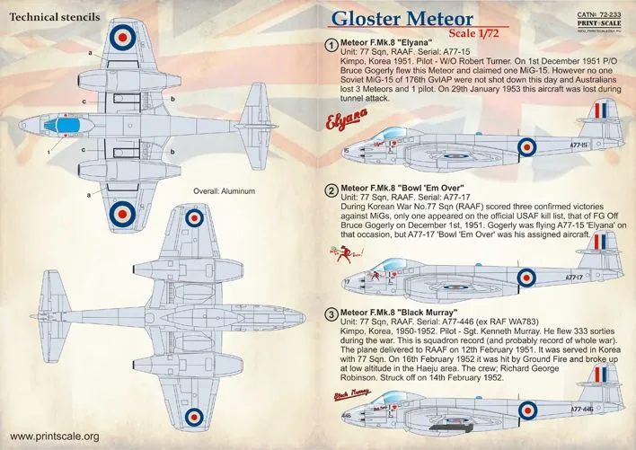 Gloster Meteor 1:72