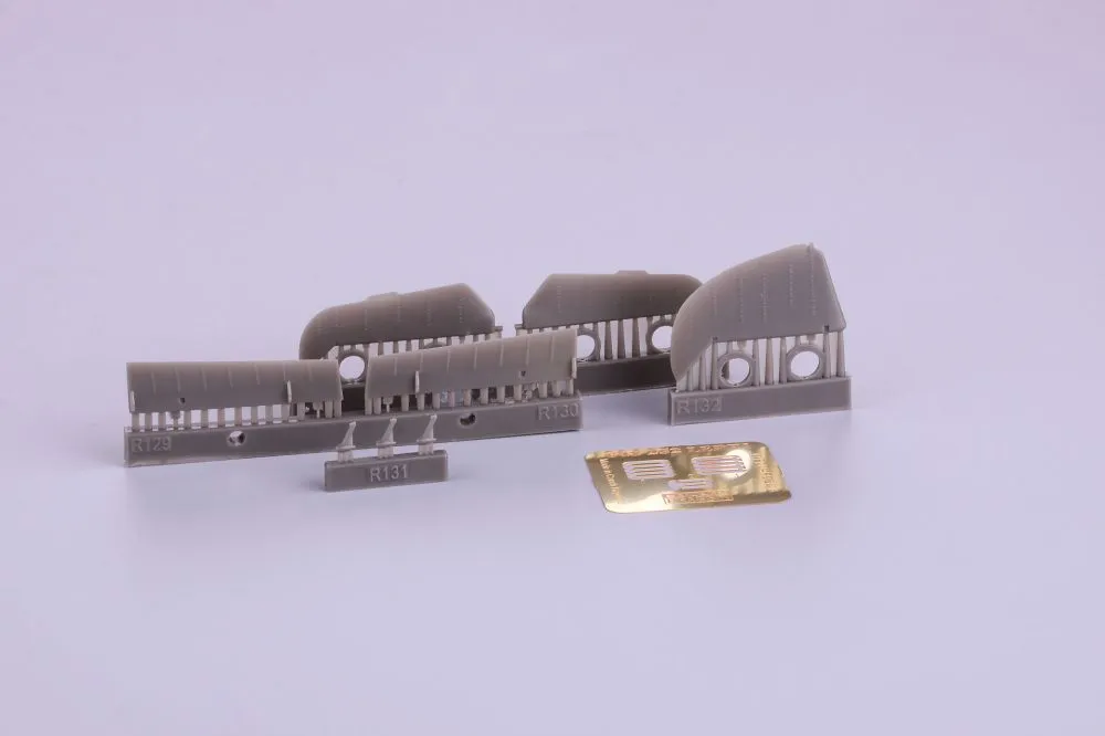 Bf 109F control surfaces 1:48