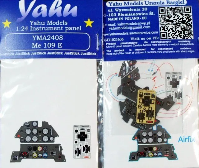 Bf 109E - JustStick 1:24