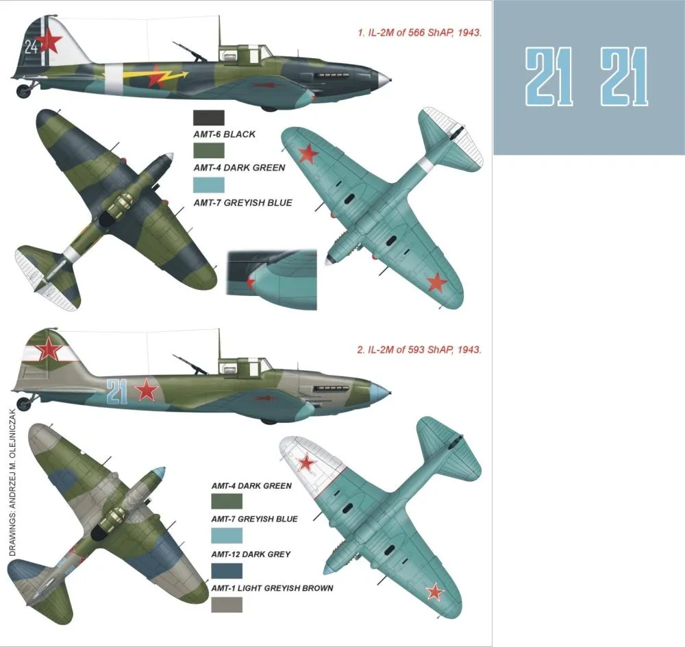Il-2M Super Mask for Accurate Mi. P.2 1:48