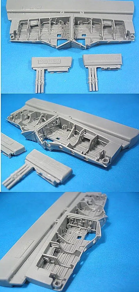 P-51D wheel wells for Tamiya 1:48