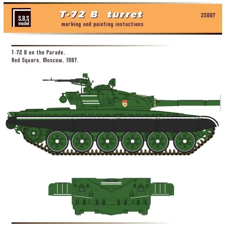 T-72B/B1 turret 1:35