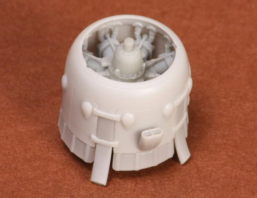 Bristol Blenheim engine cowling for Airfix 1:72