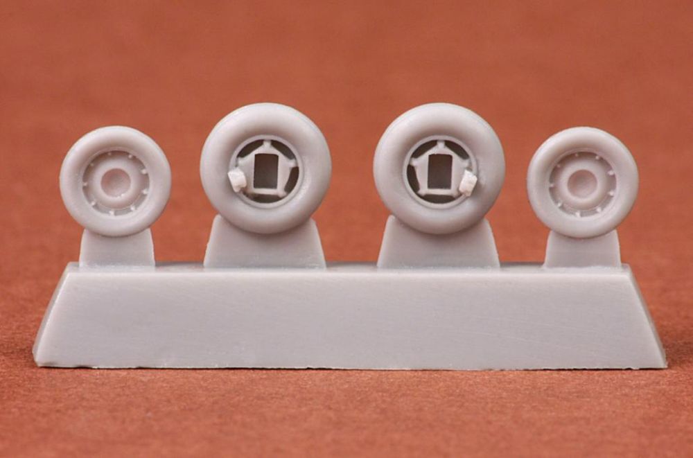 Folland Gnat T.1 wheel set for Airfix 1:72