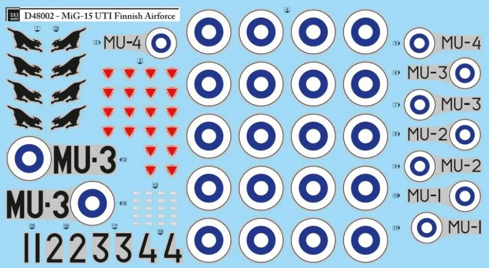 Mig-15UTI Finnish Air Force 1:48