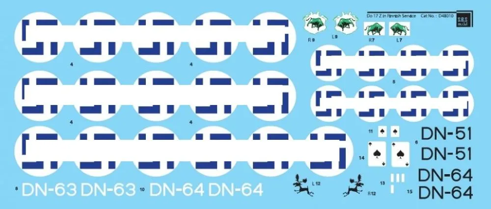 Dornier Do 17Z in Finnish Service 1:48