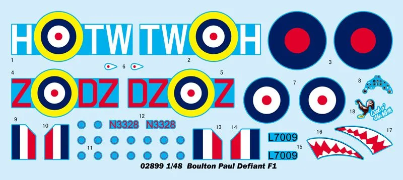 Boulton Paul Defiant F1 1:48