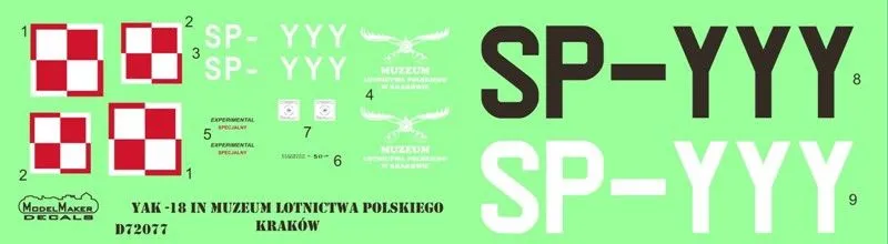 Yak-18 SP-YYY 1:72