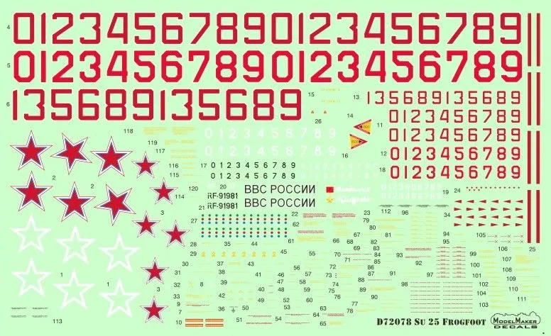 Su-25SM/ UB Frogfoot 1:72