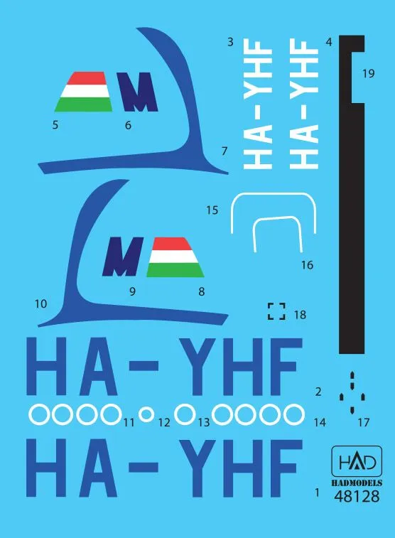 An-2 Malev - HA-YHF 1:48