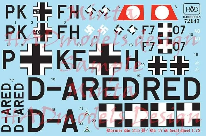 Dornier Do 215B/ Do 17S part.1 1:72