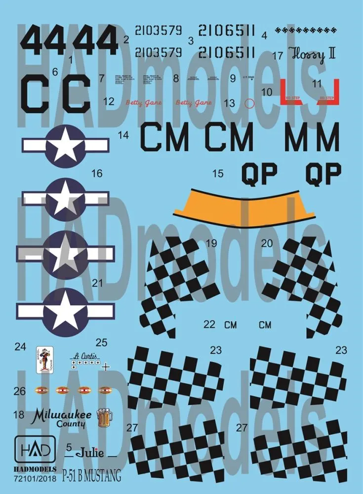 P-51C/B Mustang 1:72